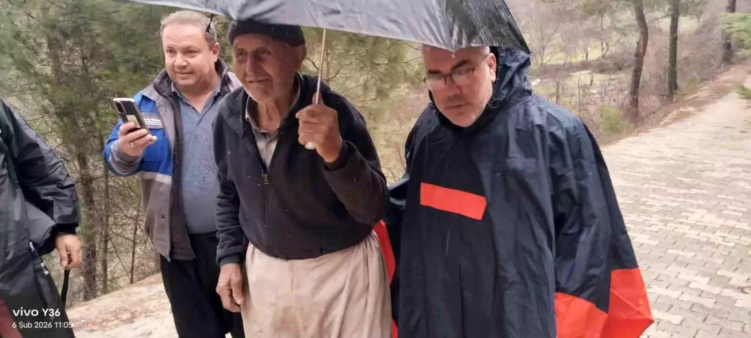 Kayıp alzaymır hastası ormanlık alanda bulundu