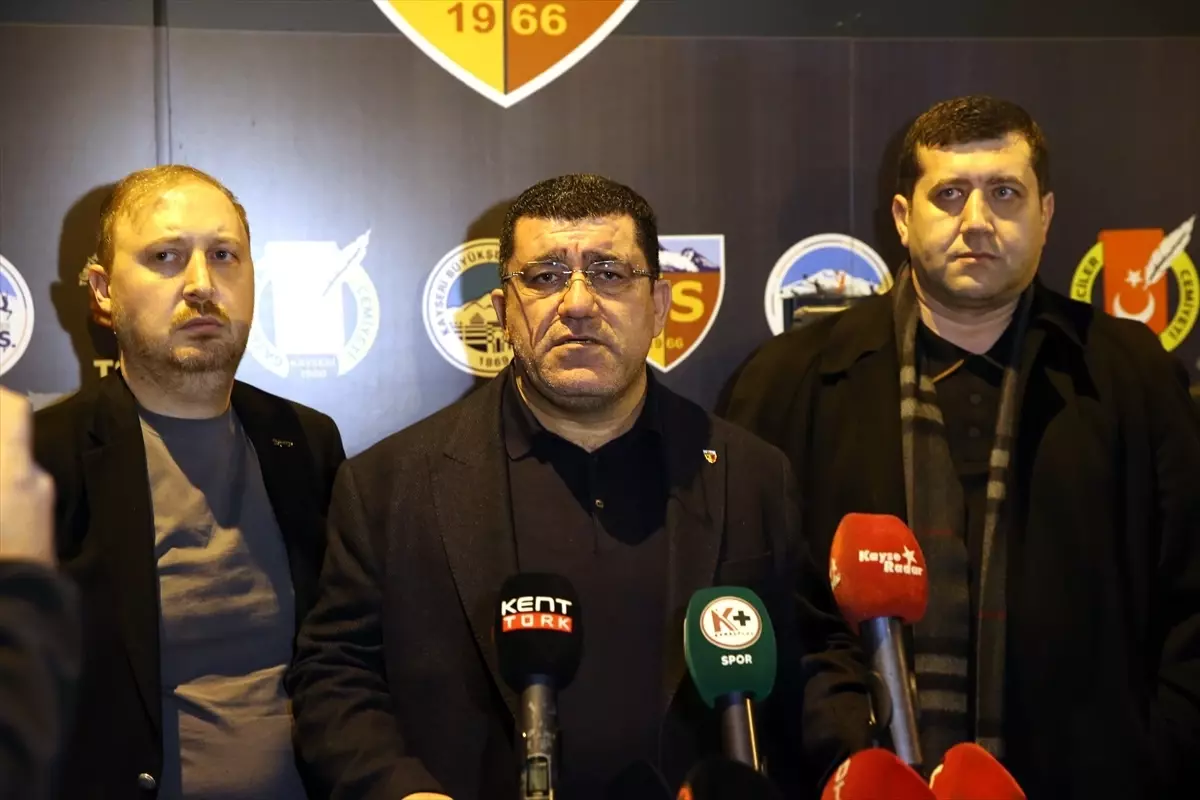 Kayserispor Başkanı Açıkalın: "İyi futbol oynamamıza rağmen kaybettik"