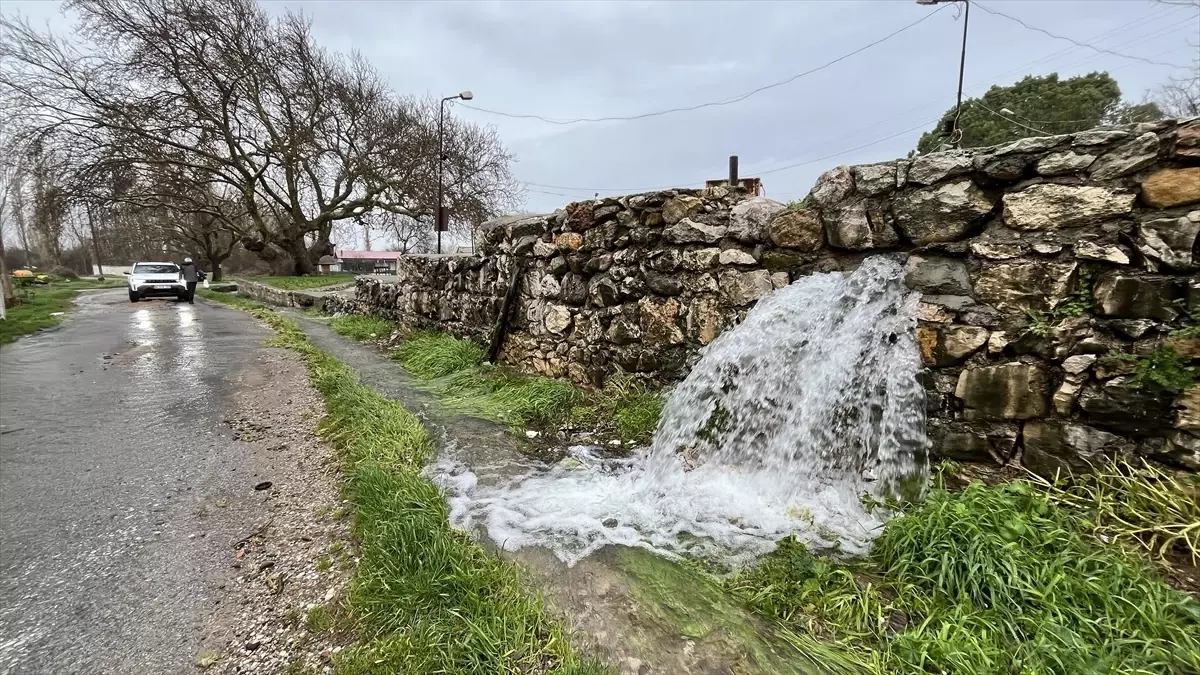 Uzun yıllardır böylesi yaşanmıyor! Taşların arasından fışkırdı
