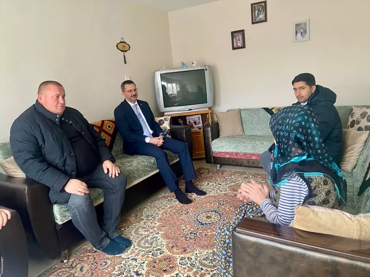 Kaymakam Özderin Köy Ziyaretlerine Devam Ediyor