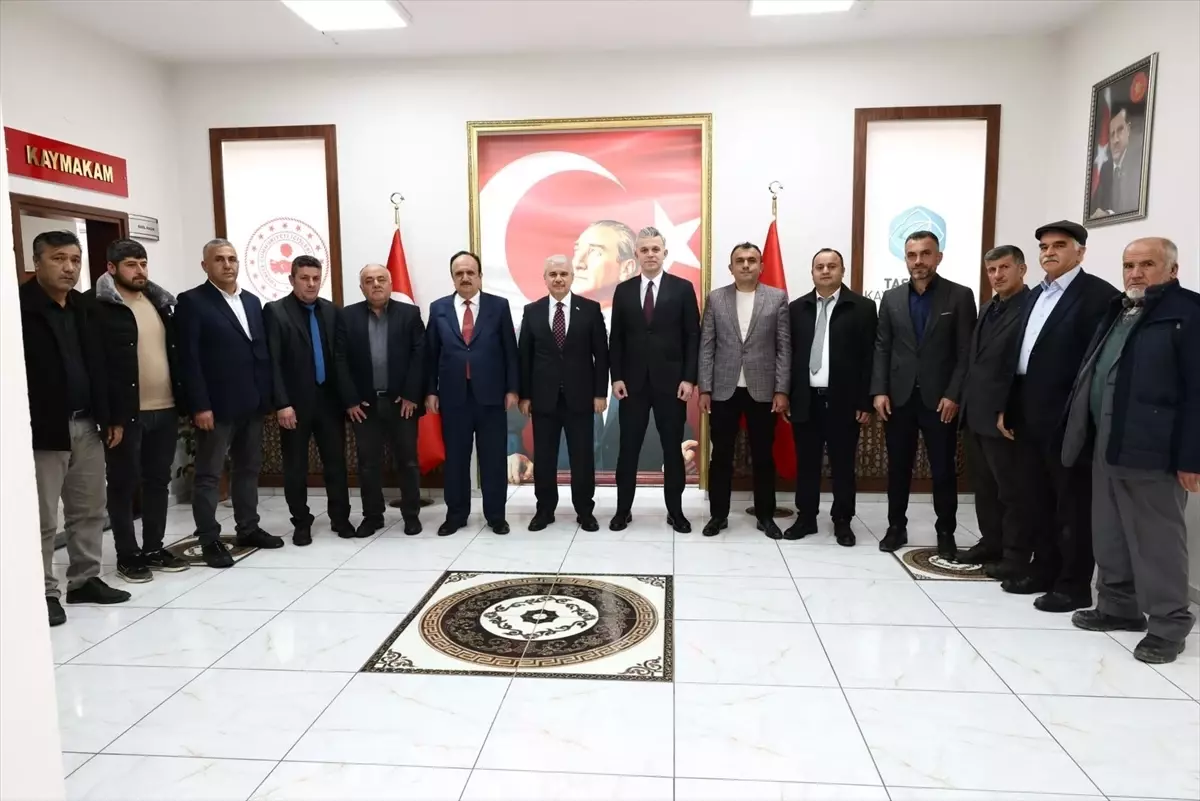 Vali Akın Taşkent\'te İncelemelerde Bulundu