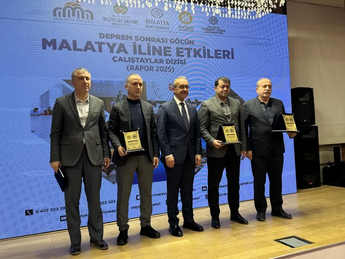 Malatya\'da Deprem Sonrası Çalıştay Değerlendirmesi