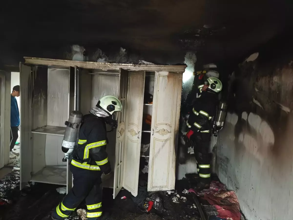 Mardin\'de Ev Yangını: Hasar Oluştu