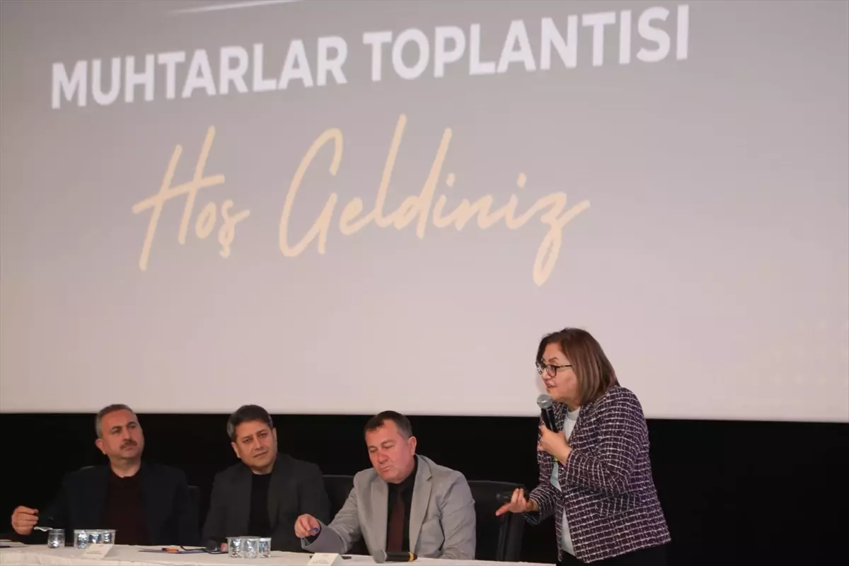 Muhtarlar Toplantısı Nizip\'te Yapıldı