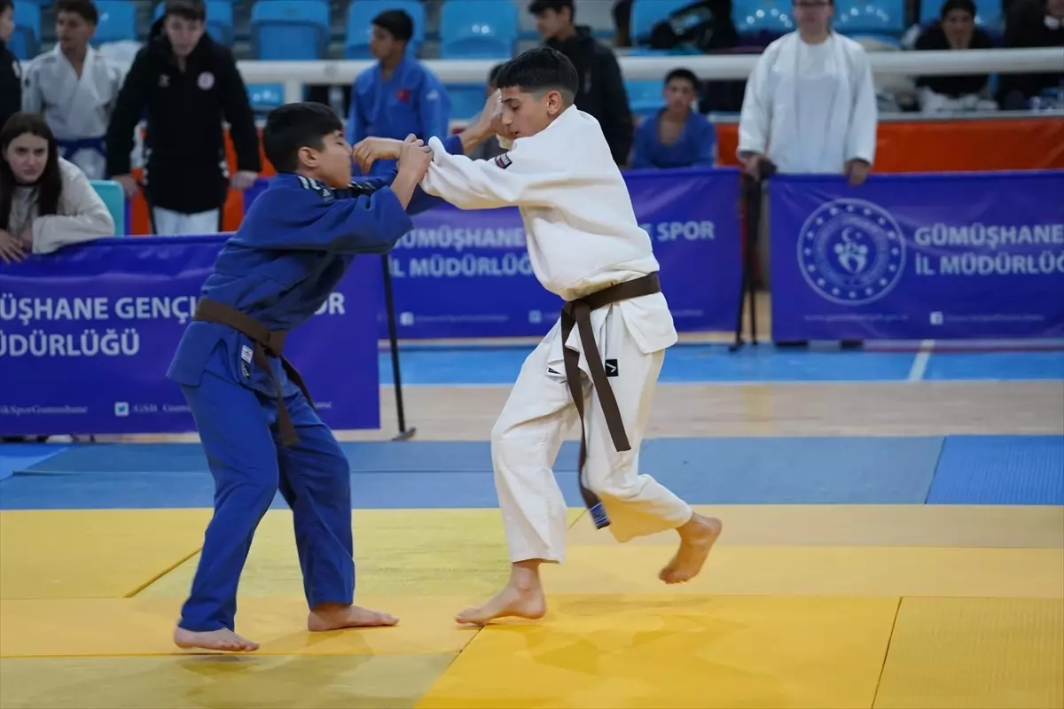 Gümüşhane\'de Judo Müsabakaları Yapıldı