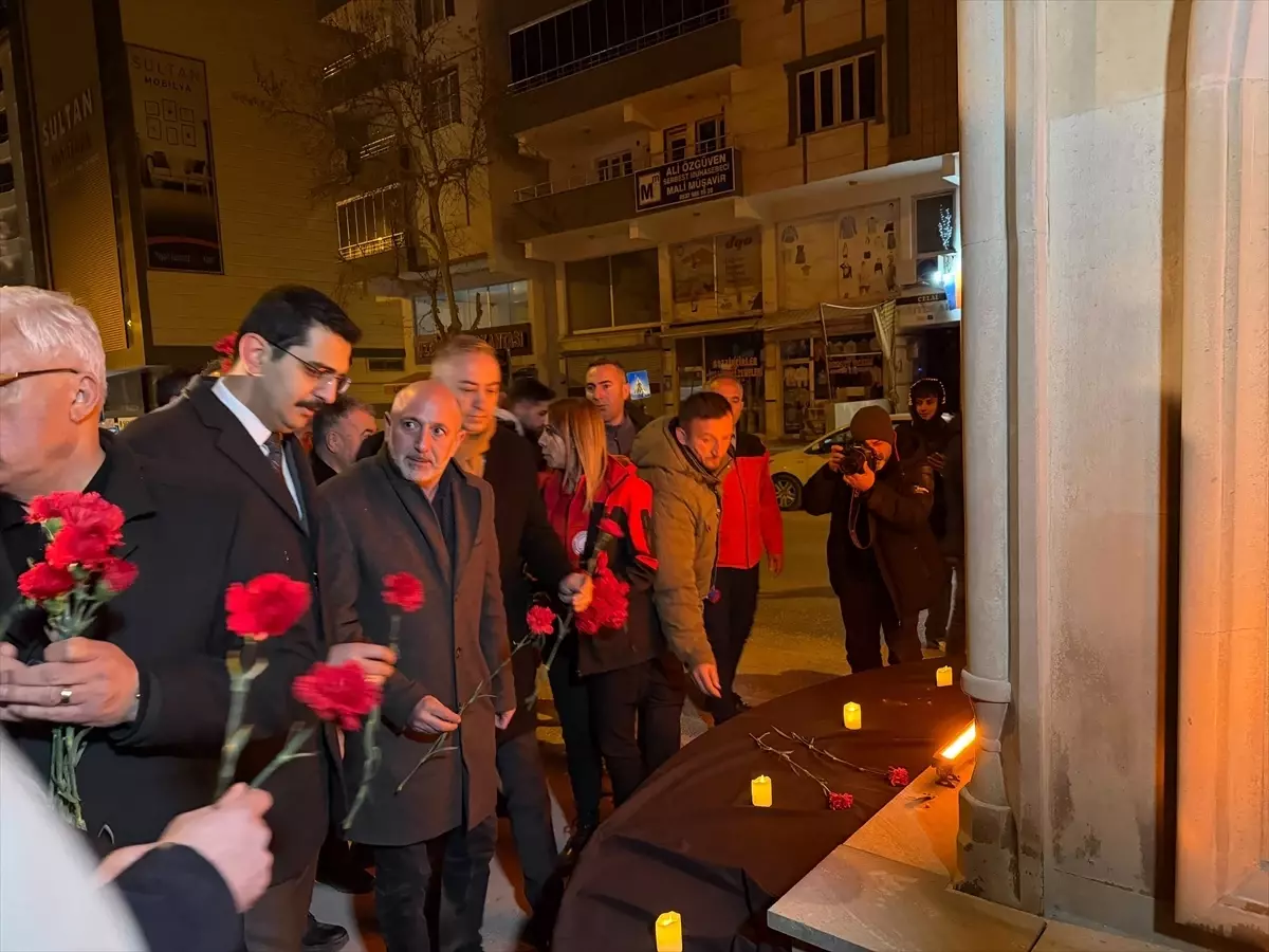 Pazarcık\'ta Deprem Anması Yapıldı