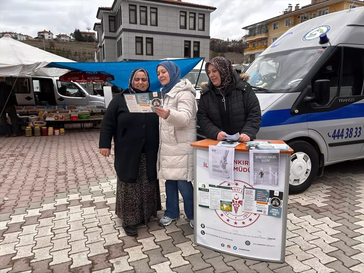 Şabanözü\'nde Sigarayı Bırakma Günü Etkinliği