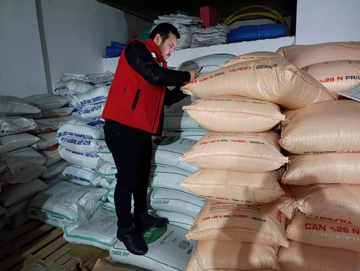 Samsun\'da Gübre Bayilerine Denetim