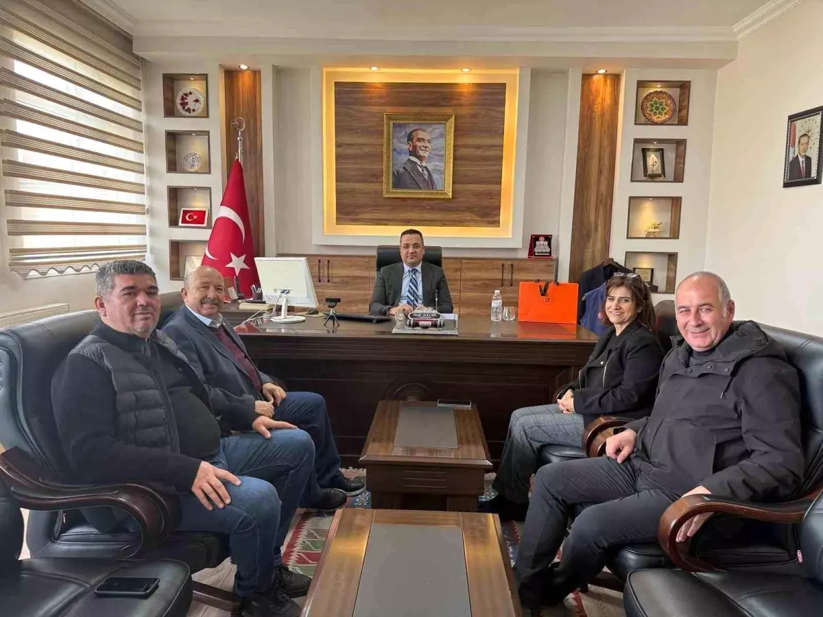 Sarıgöl\'de Ziyaret ve İşbirliği Konuşuldu