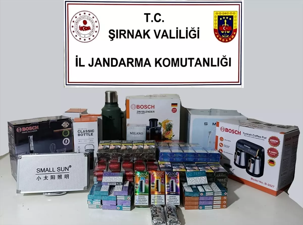 Şırnak\'ta Kaçakçılık Operasyonu: 51 Gözaltı, 10 Tutuklama