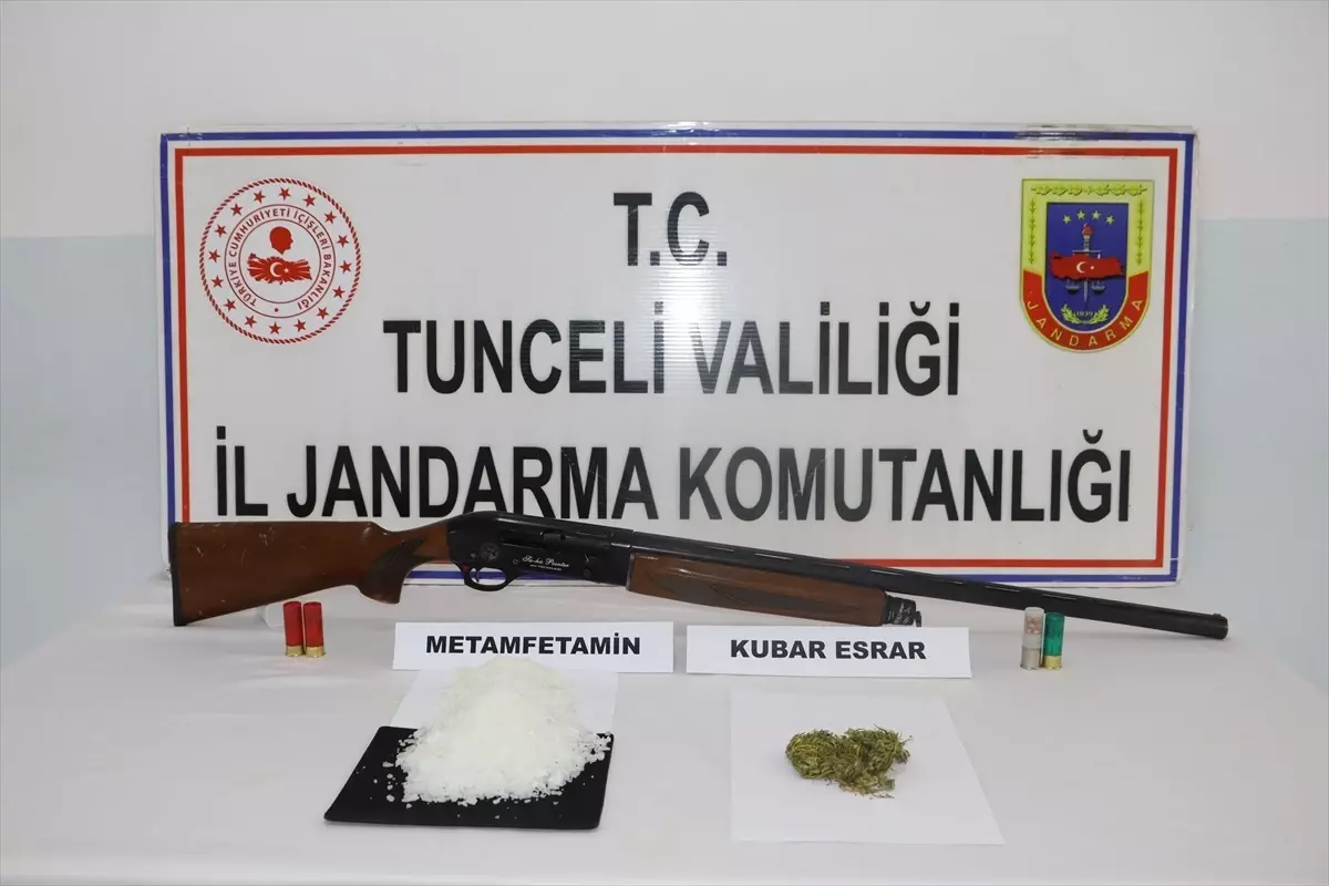 Tunceli\'de Uyuşturucu Operasyonu: 4 Tutuklama