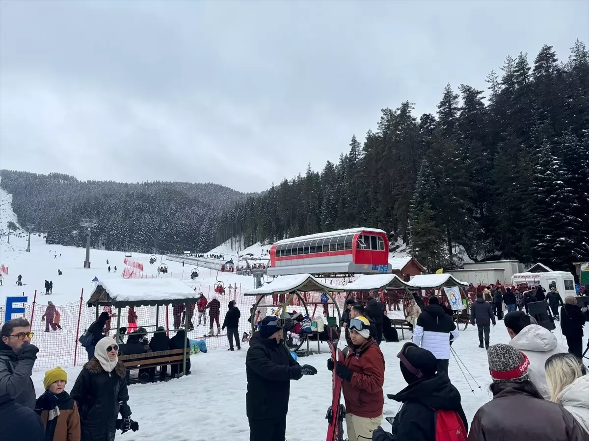 Yıldıztepe Kayak Merkezi Hafta Sonu Doldu