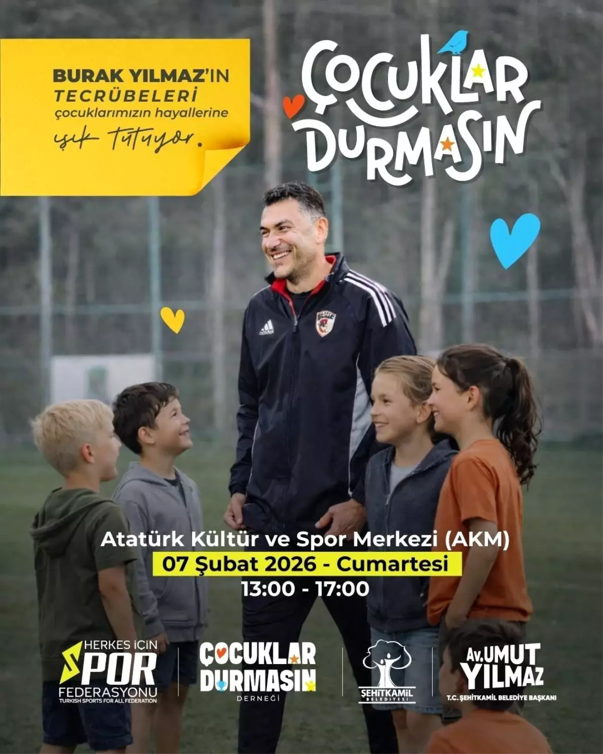 Yılmaz\'dan çocuklara davet