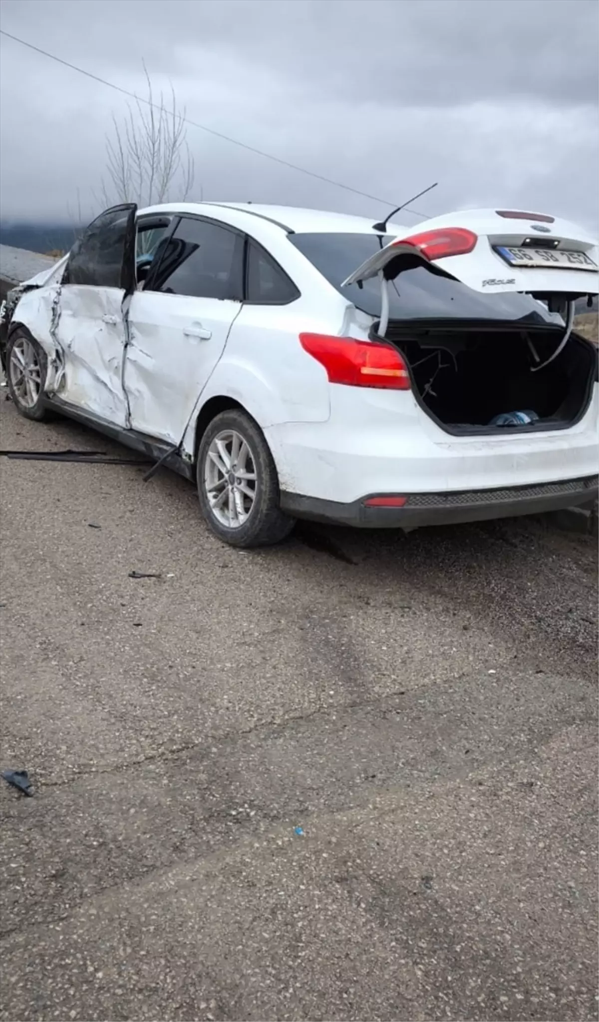 Yozgat\'ta Zincirleme Kaza: 4 Yaralı