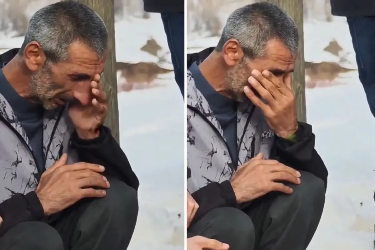 Annesini kaybeden engelli adamın hali yürek burktu 