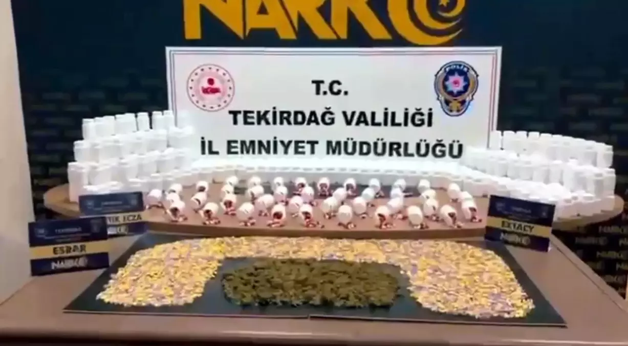 Çorlu\'da Büyük Uyuşturucu Operasyonu