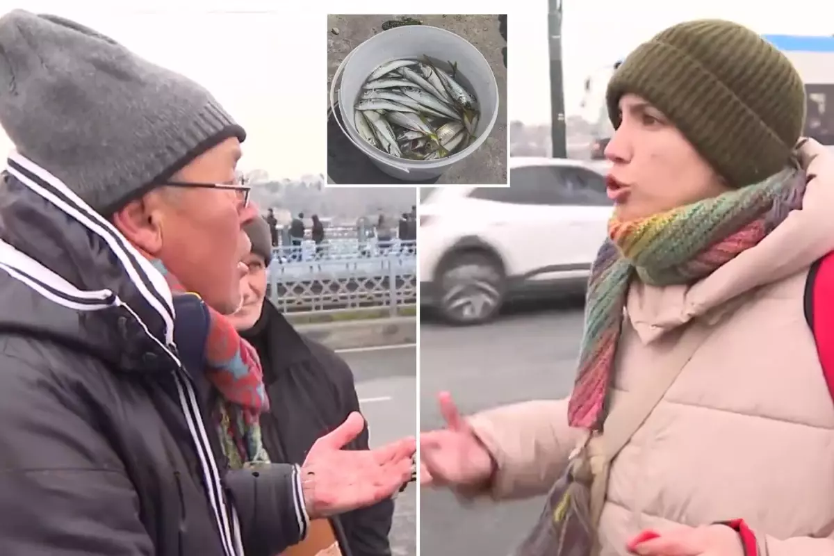 "Balıklarını bana sat" dedi, sonra yaptıkları Galata Köprüsü\'nü karıştırdı