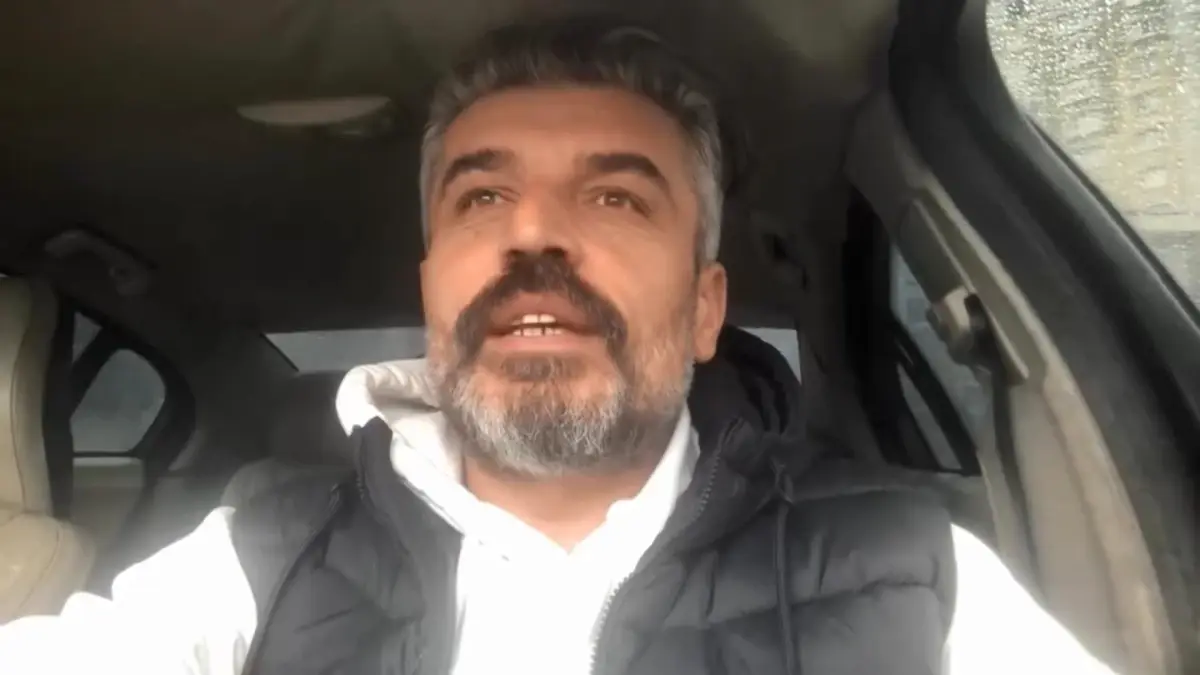 Yolda ilerleyen araca fare atladı, polisi görünce kaçtı