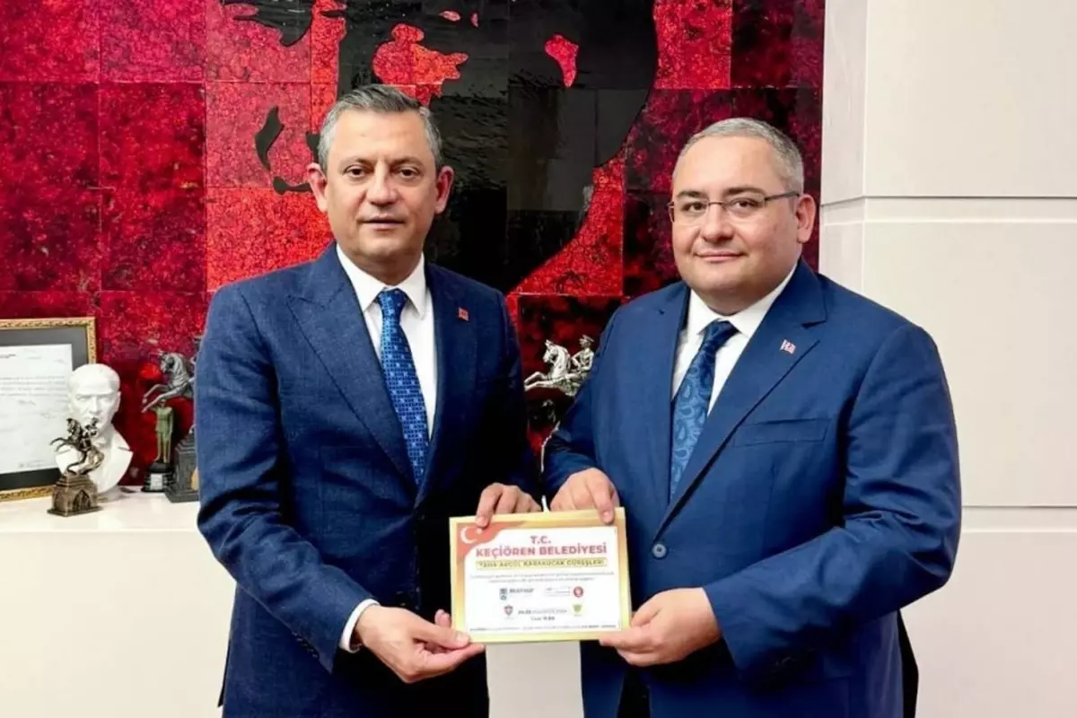 Keçiören Belediye Başkanı Mesut Özarslan, CHP\'den istifa etti