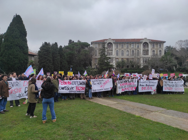 Boğaziçi Üniversitesi karıştı