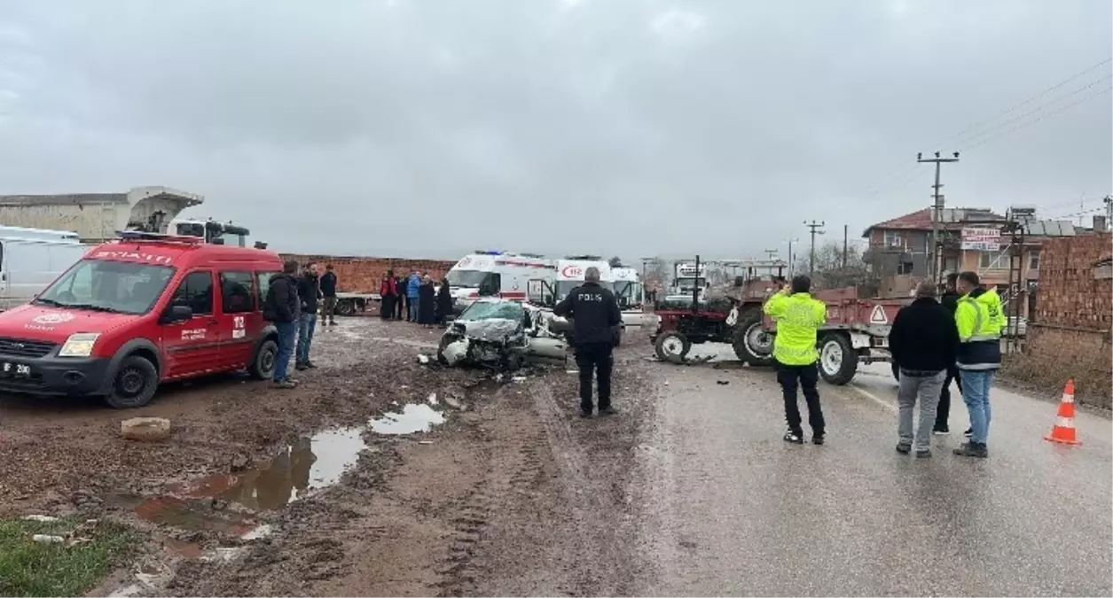 Osmancık\'ta Kaza: 1 Ölü, 2 Yaralı