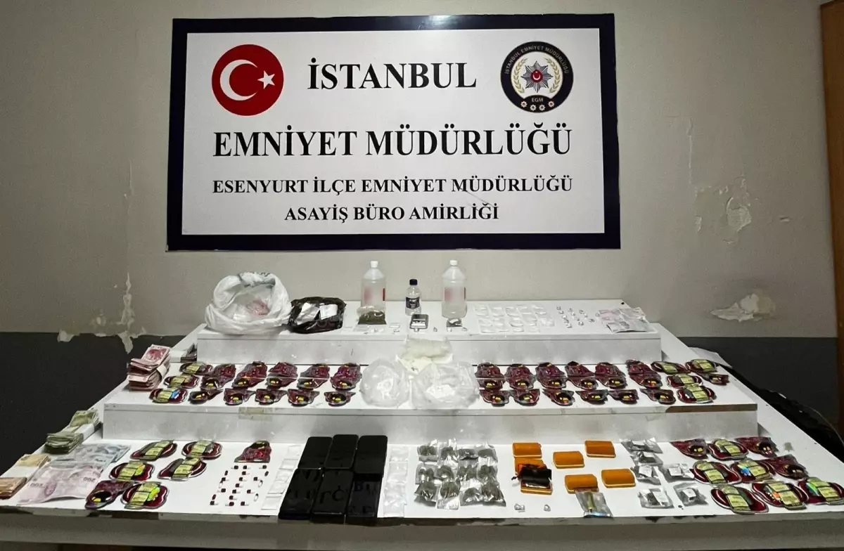 Esenyurt\'ta Uyuşturucu Operasyonu: 6 Kişi Yakalandı