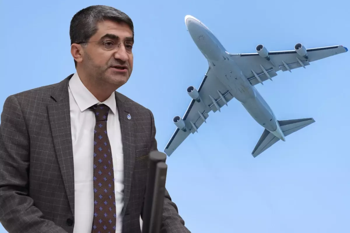 Mersin Milletvekili Mehmet Emin Ekmen: Batman\'a uçmak Londra\'ya uçmaktan daha pahalı