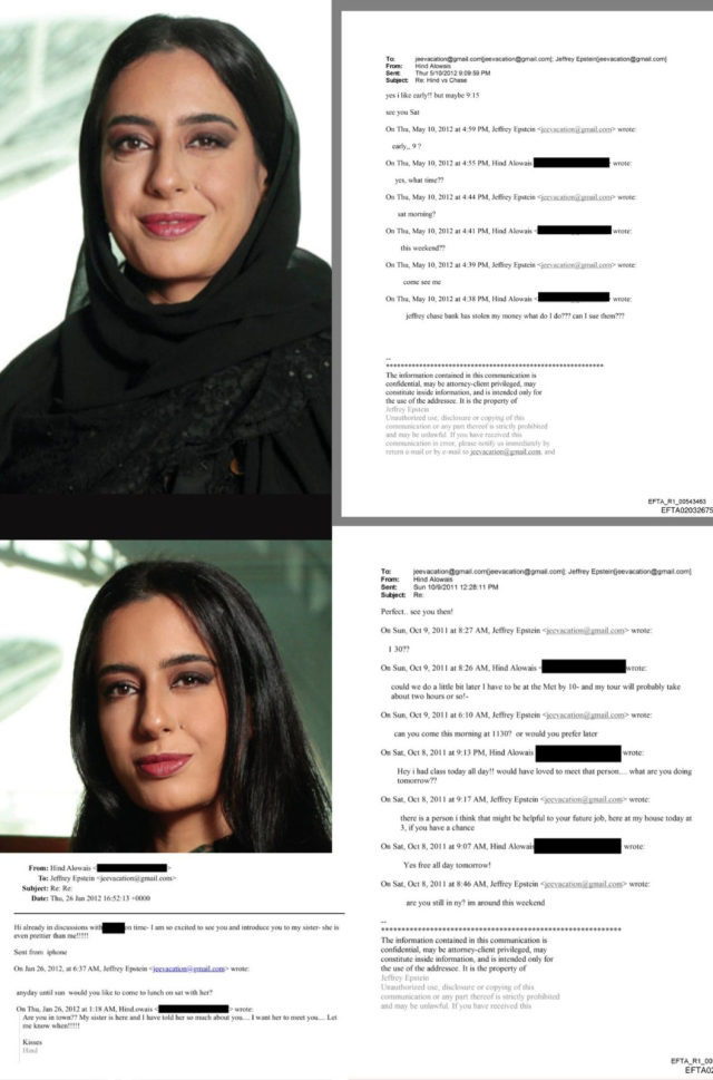 Arap dünyasında Epstein depremi: İkinizle daha fazla zaman geçirmek istiyorum