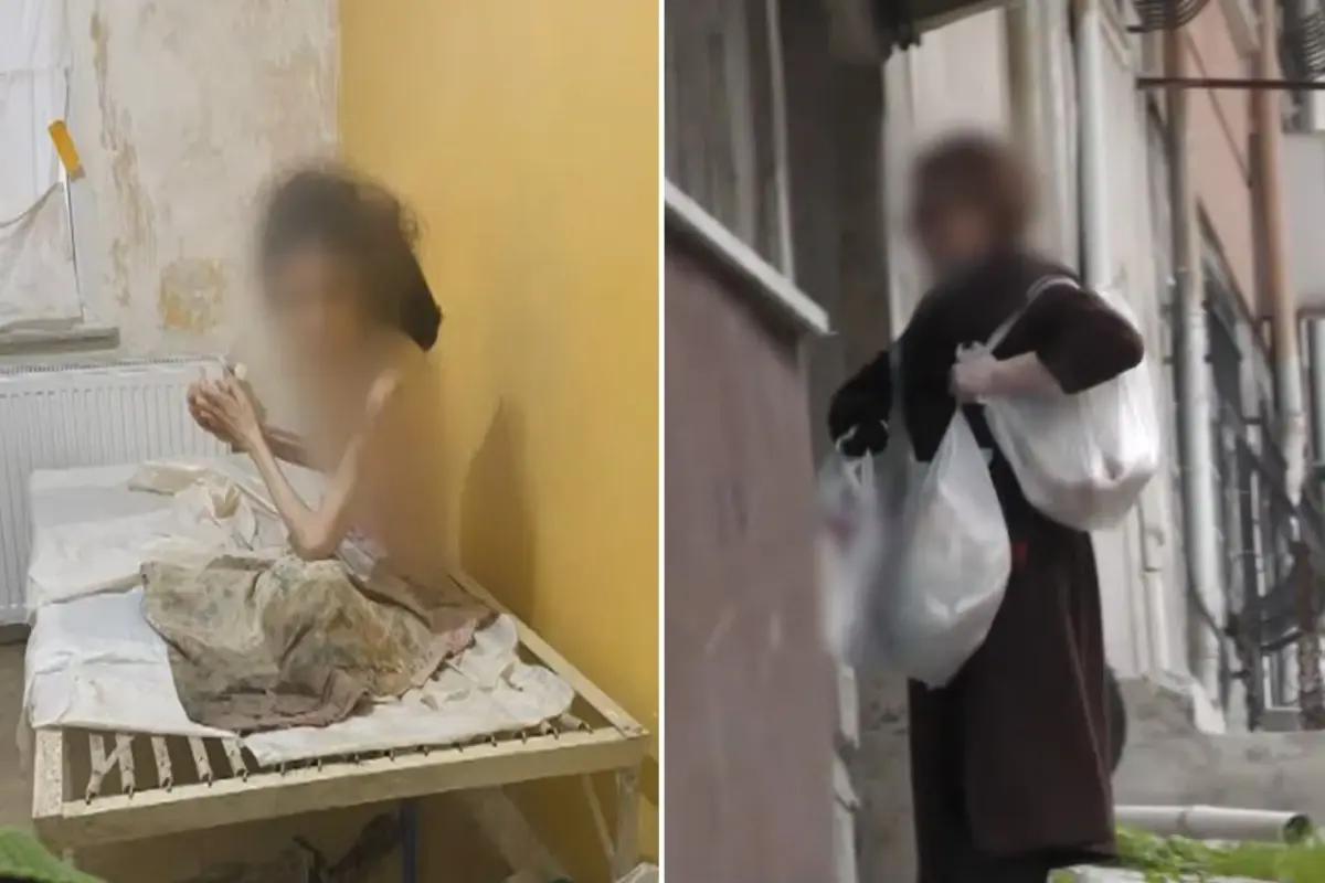 Dehşet evi! Anne hayatını kaybetti, kızı bir deri bir kemik bulundu