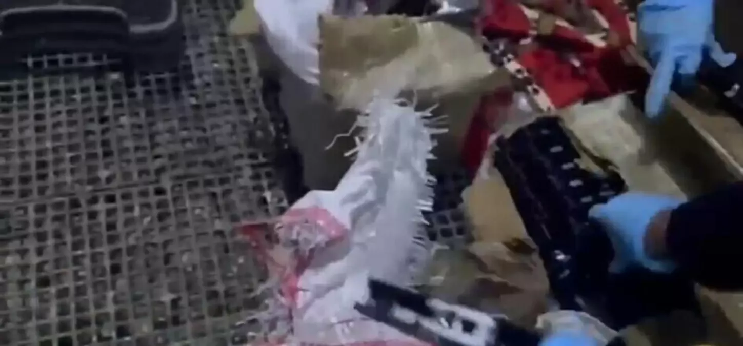 İzmir\'de Güvercin Kümesinde Silah Operasyonu