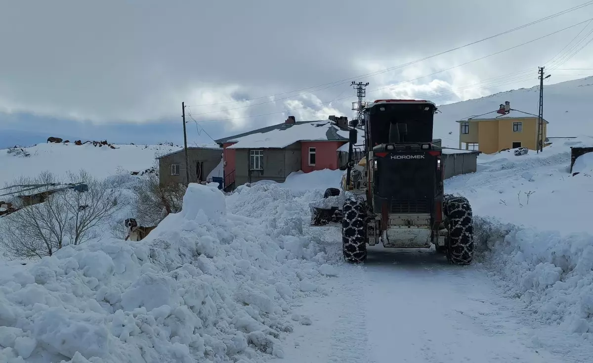 Iğdır\'da 14 Köy Yolu Karla Kapandı