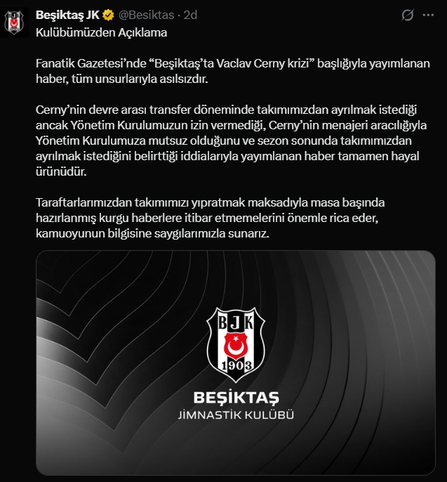 Süper Lig devinde bir kriz daha! Yıldız isim 'Ben gidiyorum' dedi, resmi açıklama geldi