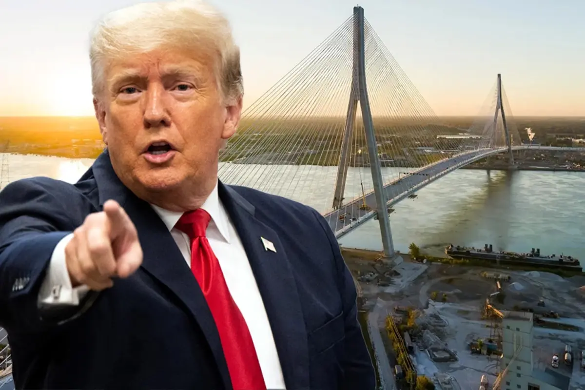 Trump, Kanada ile ABD\'yi birleştirecek köprünün yarısını istedi