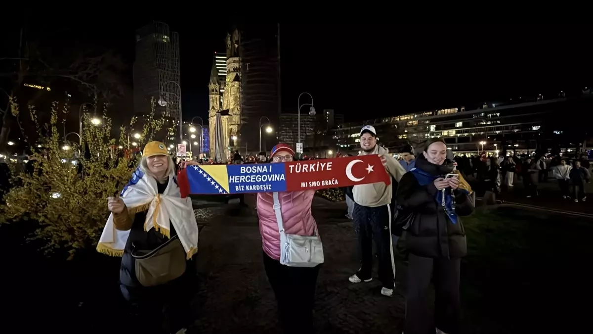 Berlin\'de Futbol Coşkusu