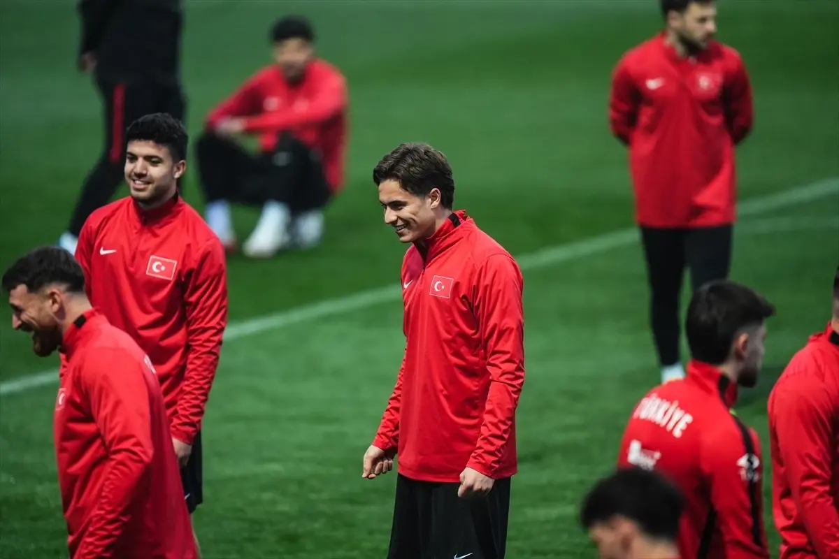 A Milli Takım Romanya Maçına Hazırlanıyor