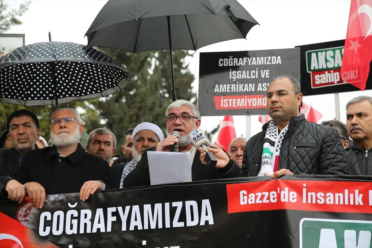 Şanlıurfa\'da Saldırılara Protesto
