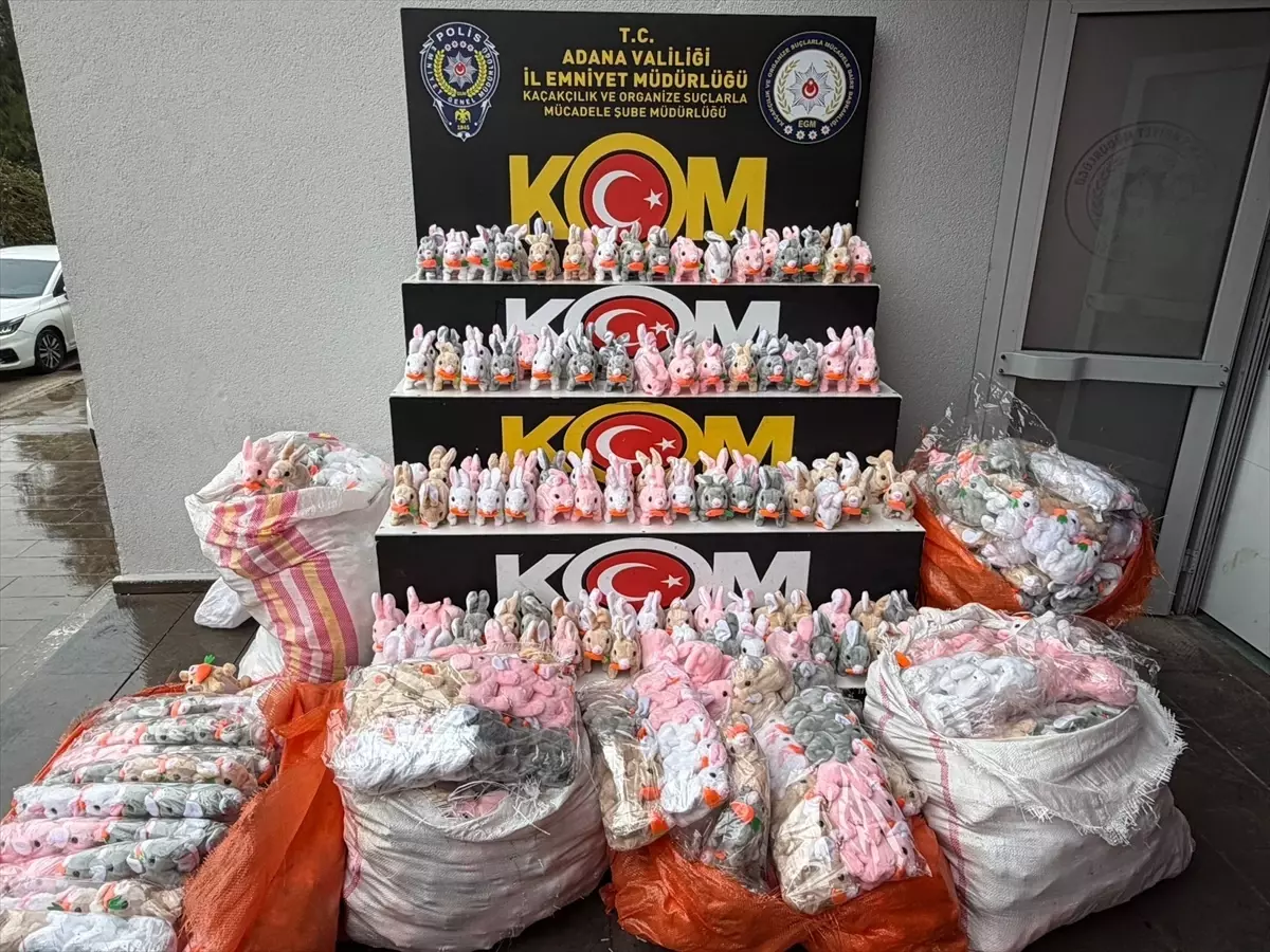 Adana\'da 1515 Kaçak Oyuncak Ele Geçirildi