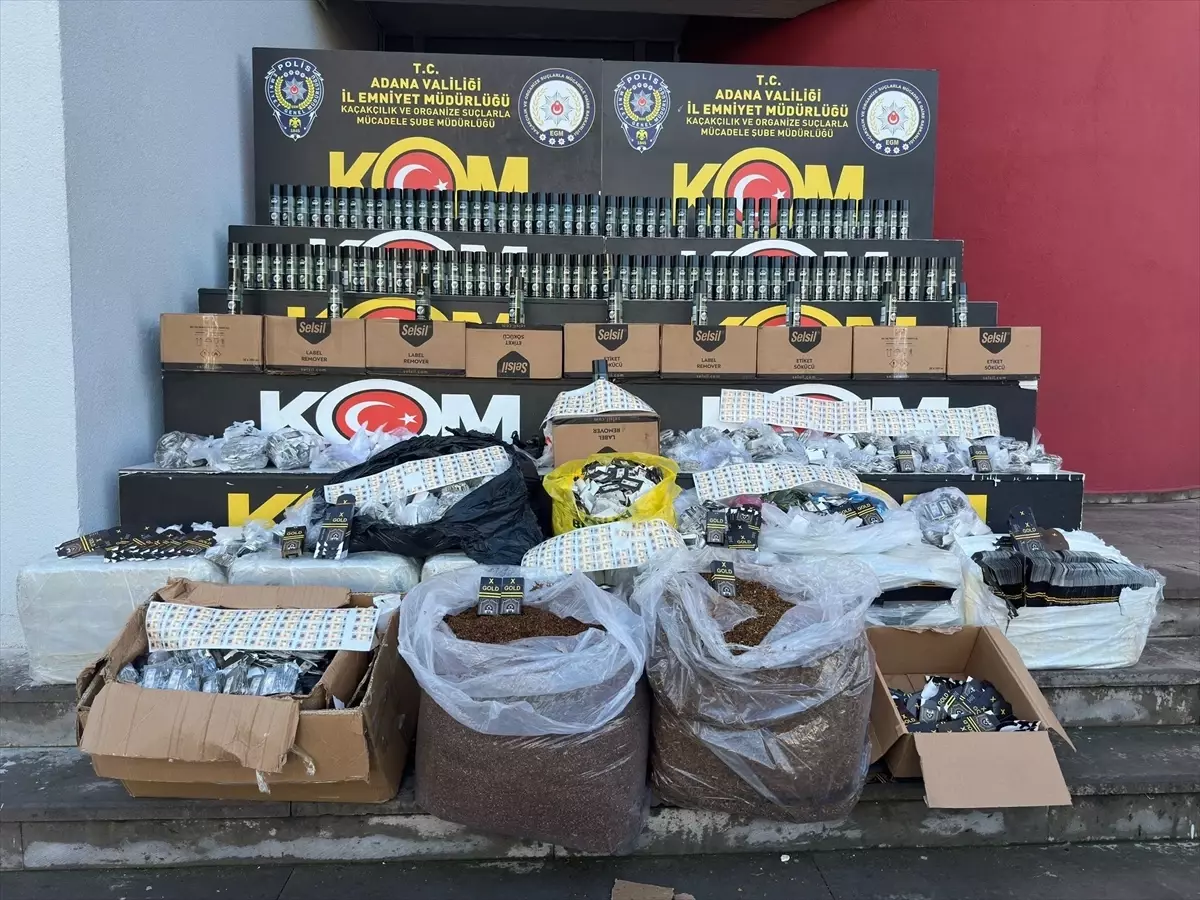 Adana\'da Kaçakçılık Operasyonu: Bir Tutuklama