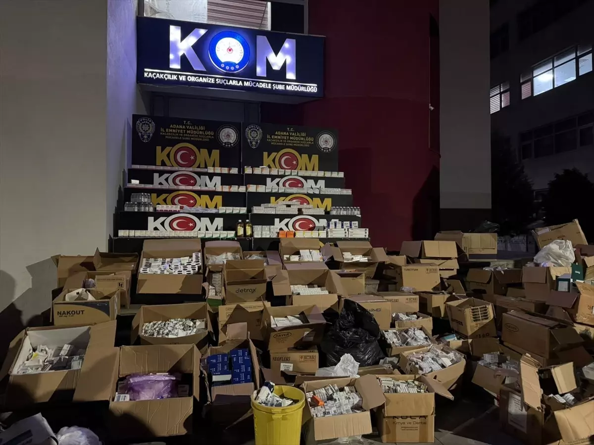 Adana\'da Ruhsatsız Depoya Operasyon