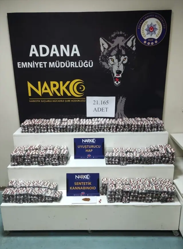 Adana’da Uyuşturucu Operasyonu: 2 Tutuklama