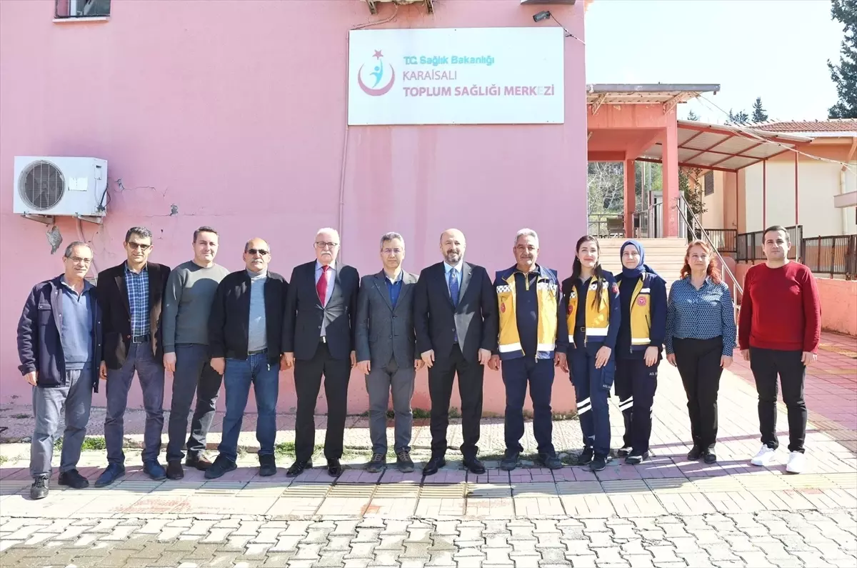 Adana Sağlık Müdürü Karaisalı\'da İncelemelerde Bulundu