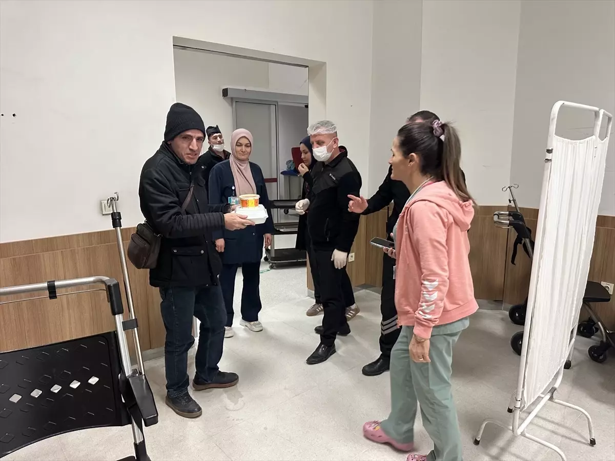 Hastanede Ramazan İkramı