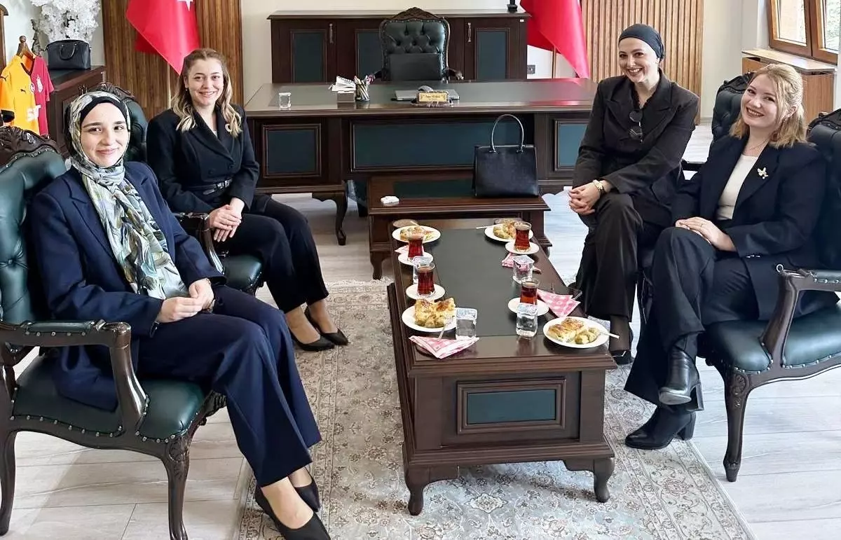 Kaymakam Yılmaz\'a Yargı Mensuplarından Ziyaret