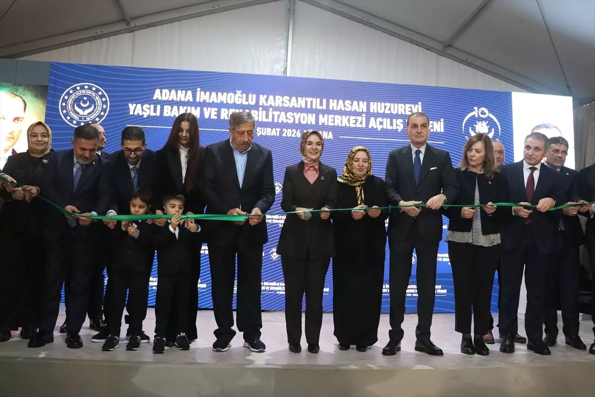 Aile ve Sosyal Hizmetler Bakanı Göktaş, Adana\'da huzurevi açılışında konuştu Açıklaması
