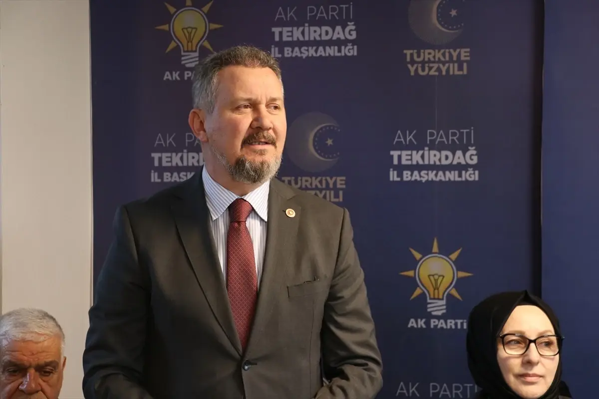 Aile ve Sosyal Hizmetler Bakanı Göktaş, Tekirdağ\'da partisinin bayramlaşma programında konuştu Açıklaması