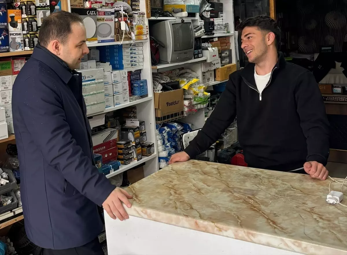 Kaan Koç\'tan Esnaf Ziyareti