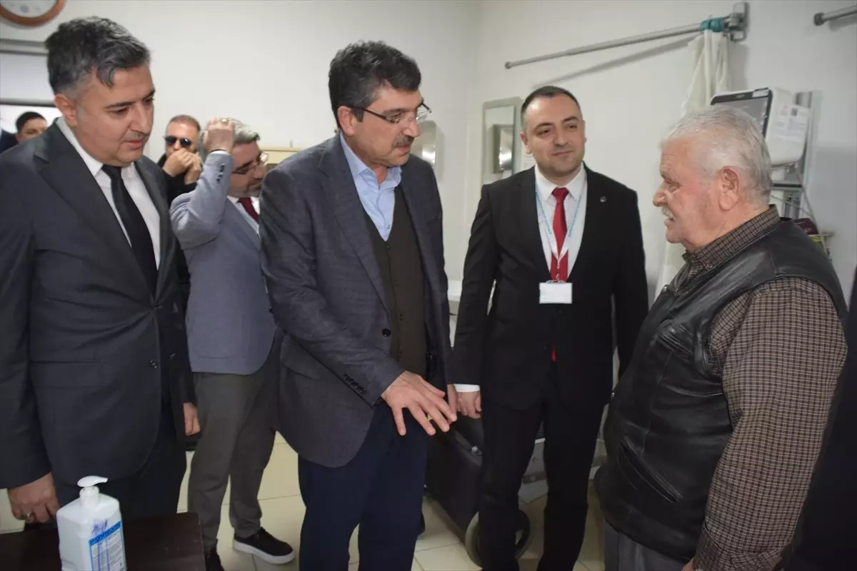 Nasıroğlu\'ndan İluh Devlet Hastanesi Ziyareti