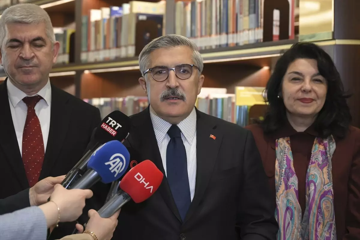 AK Parti Genel Başkan Yardımcısı Yayman, Kütüphane Haftası\'nı kutladı Açıklaması