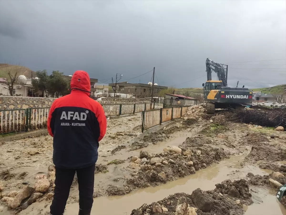 Şırnak\'ta Sel Ziyaneti İncelemeleri