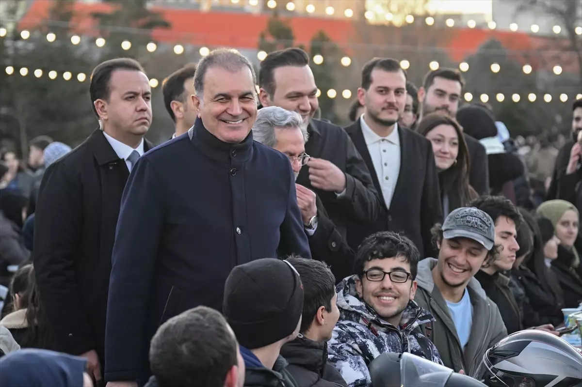 AK Parti Sözcüsü Çelik, Ankara Üniversitesi\'nde iftar programına katıldı Açıklaması